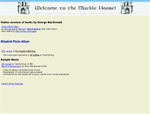 Tablet Screenshot of mucklehoose.com